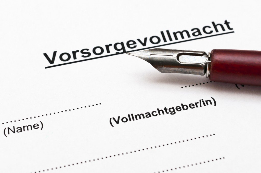 Vorsorgevollmacht in Österreich